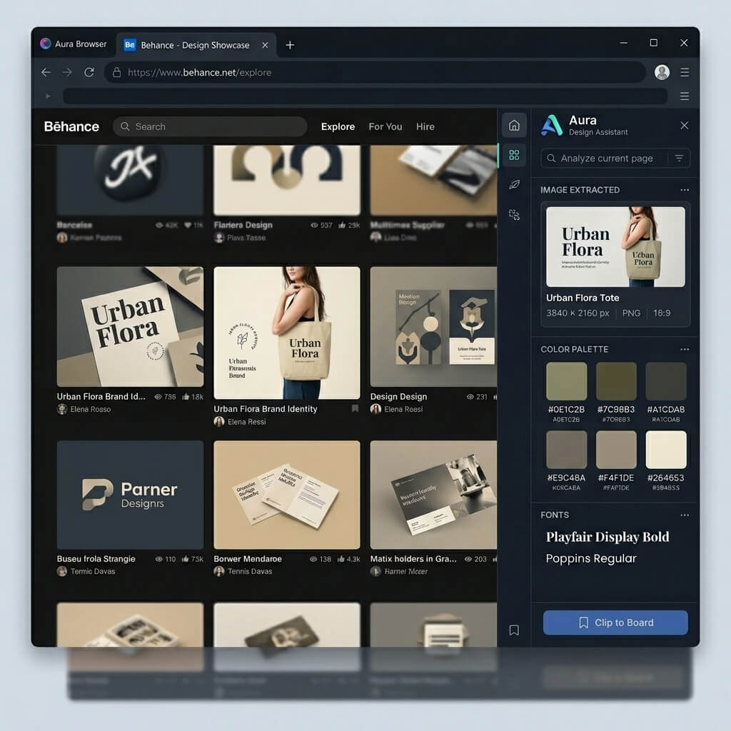AlphaVow browser AI Showcase 1